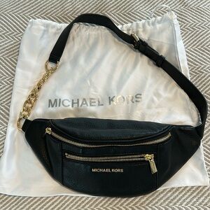 Michael Kors leather sling bag